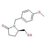 2-Pyrrolidinone, 5-(hydroxymethyl)-1-[(4-methoxyphenyl)methyl]-, (5R)-