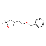 1,3-Dioxolane, 2,2-dimethyl-4-[2-(phenylmethoxy)ethyl]-, (4R)-