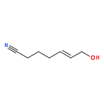 5-Heptenenitrile, 7-hydroxy-, (5E)-