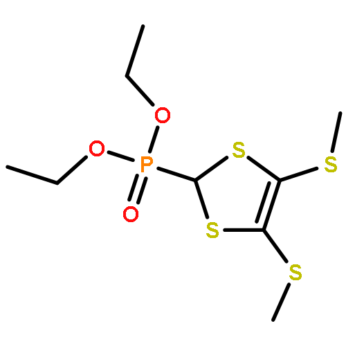 Phosphonic acid, [4,5-bis(methylthio)-1,3-dithiol-2-yl]-, diethyl ester