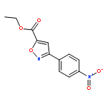 3-(4-nitro-phenyl)-isoxazole-5-carboxylic Acid Ethyl Ester