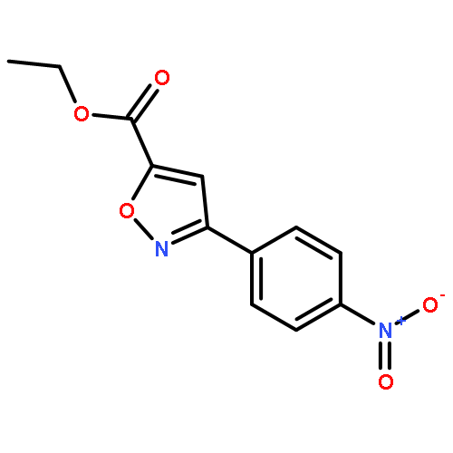 3-(4-nitro-phenyl)-isoxazole-5-carboxylic Acid Ethyl Ester