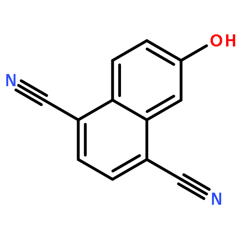 1,4-Naphthalenedicarbonitrile, 6-hydroxy-