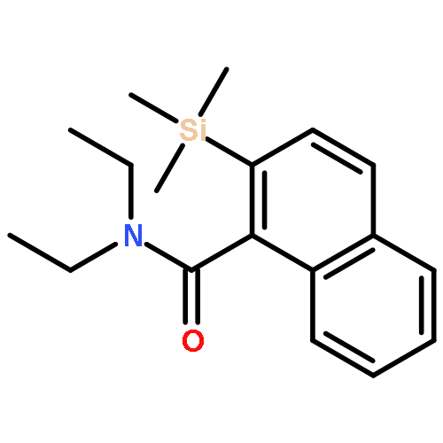 1-NAPHTHALENECARBOXAMIDE, N,N-DIETHYL-2-(TRIMETHYLSILYL)-