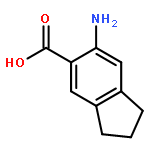 1H-Indene-5-carboxylic acid, 6-amino-2,3-dihydro-