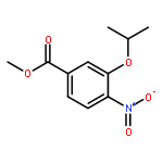 Benzoic acid, 3-(1-methylethoxy)-4-nitro-, methyl ester