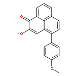 2-hydroxy-4-(4'-methoxyphenyl)phenalen-1-one