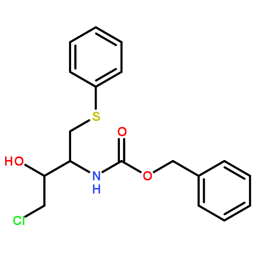 Benzyl ((2R,3S)-4-chloro-3-hydroxy-1-(phenylthio)butan-2-yl)carbamate