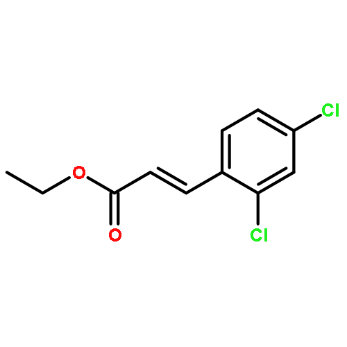 2-Propenoic acid, 3-(2,4-dichlorophenyl)-, ethyl ester