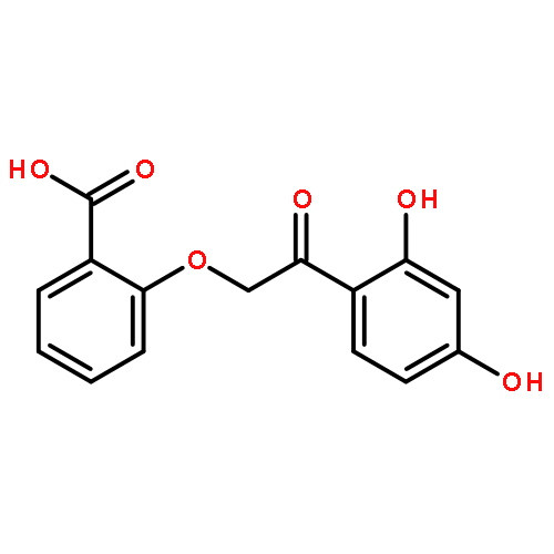 2-[2-(2,4-Dihydroxyphenyl)-2-oxoethoxy]-benzoic acid