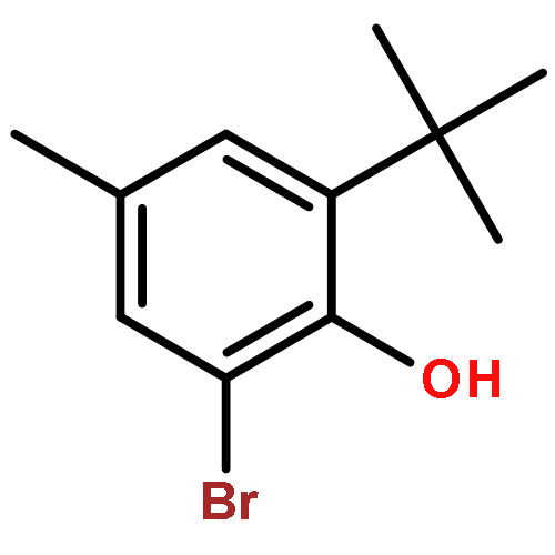 Phenol, 2-bromo-6-(1,1-dimethylethyl)-4-methyl-