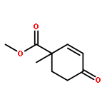 2-Cyclohexene-1-carboxylic acid, 1-methyl-4-oxo-, methyl ester