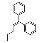 1,1-diphenyl-1-pentene