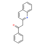 Ethanone,1-phenyl-2-(2-quinolinyl)-