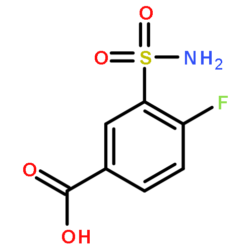 3-(aminosulfonyl)-4-fluorobenzoic acid