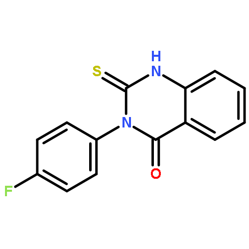 3-(4-FLUORO-PHENYL)-2-THIOXO-2,3-DIHYDRO-1H-QUINAZOLIN-4-ONE