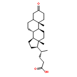 Cholan-24-oic acid,3-oxo-, (5b)-