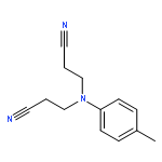 Propanenitrile, 3,3'-[(4-methylphenyl)imino]bis-