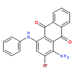 1-amino-2-bromo-4-(phenylamino)anthraquinone