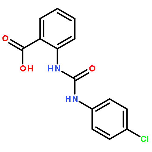 Benzoic acid, 2-[[[(4-chlorophenyl)amino]carbonyl]amino]-