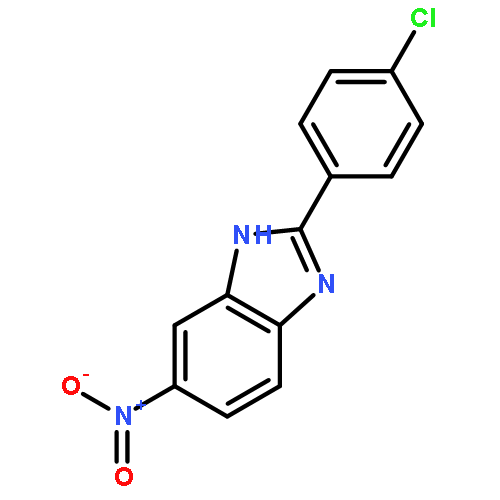 1H-Benzimidazole, 2-(4-chlorophenyl)-5-nitro-