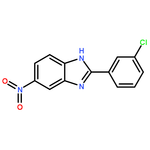 2-(3-chlorophenyl)-6-nitro-1H-benzimidazole