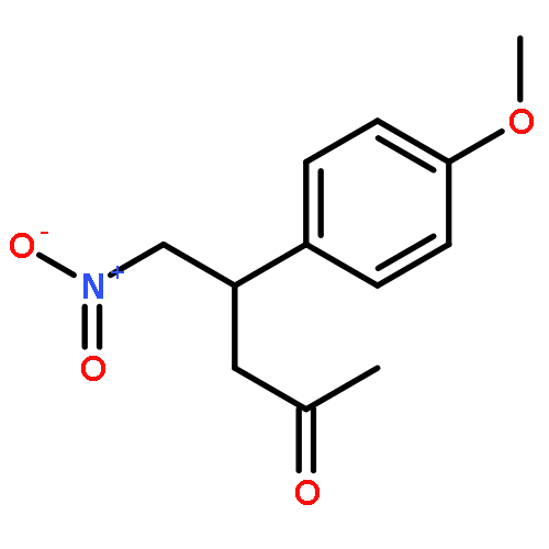 2-Pentanone,4-(4-methoxyphenyl)-5-nitro-