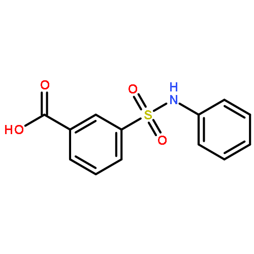 Benzoic acid, 3-[(phenylamino)sulfonyl]-