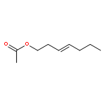 3-Hepten-1-ol,1-acetate, (3E)-