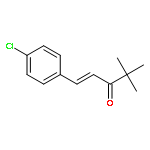 1-(4-Chlorophenyl)-4,4-dimethylpent-1-en-3-one