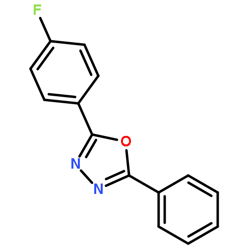 1,3,4-Oxadiazole,2-(4-fluorophenyl)-5-phenyl-