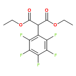 Propanedioic acid,2-(2,3,4,5,6-pentafluorophenyl)-, 1,3-diethyl ester