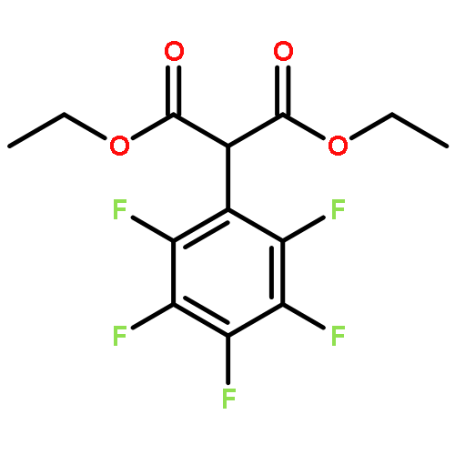 Propanedioic acid,2-(2,3,4,5,6-pentafluorophenyl)-, 1,3-diethyl ester