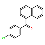 Methanone, (4-chlorophenyl)-1-naphthalenyl-