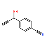 Benzonitrile, 4-(1-hydroxy-2-propynyl)-