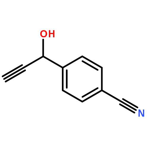 Benzonitrile, 4-(1-hydroxy-2-propynyl)-