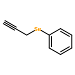 Benzene, (2-propynylseleno)-