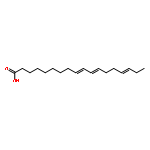 9,11,15-Octadecatrienoic acid, (9Z,11E,15Z)-