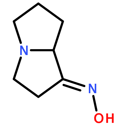 1H-Pyrrolizin-1-one, hexahydro-, oxime