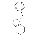 1H-Benzotriazole, 4,5,6,7-tetrahydro-1-(phenylmethyl)-