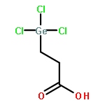 Propanoic acid,3-(trichlorogermyl)-