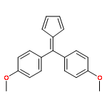 Benzene,1,1'-(2,4-cyclopentadien-1-ylidenemethylene)bis[4-methoxy-