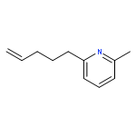 2-methyl-6-(4-penten-1-yl)-Pyridine