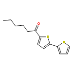 1-Hexanone, 1-[2,2'-bithiophen]-5-yl-