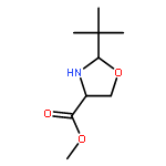 Methyl 2-tert-butyl-1,3-oxazolidine-4-carboxylate