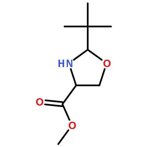 Methyl 2-tert-butyl-1,3-oxazolidine-4-carboxylate