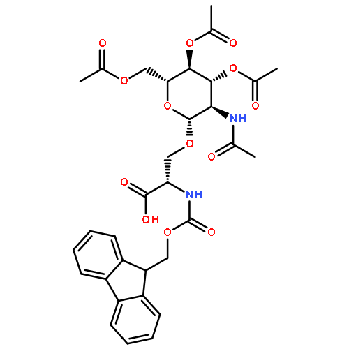 L-Serine,N-[(9H-fluoren-9-ylmethoxy)carbonyl]-O-[3,4,6-tri-O-acetyl-2-(acetylamino)-2-deoxy-b-D-glucopyranosyl]-