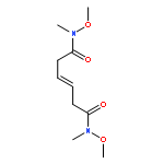 3-Hexenediamide, N,N'-dimethoxy-N,N'-dimethyl-, (3E)-