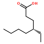 Octanoic acid, 4-ethyl-, (4R)-