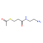 Ethanethioic acid, S-[3-[(2-aminoethyl)amino]-3-oxopropyl] ester